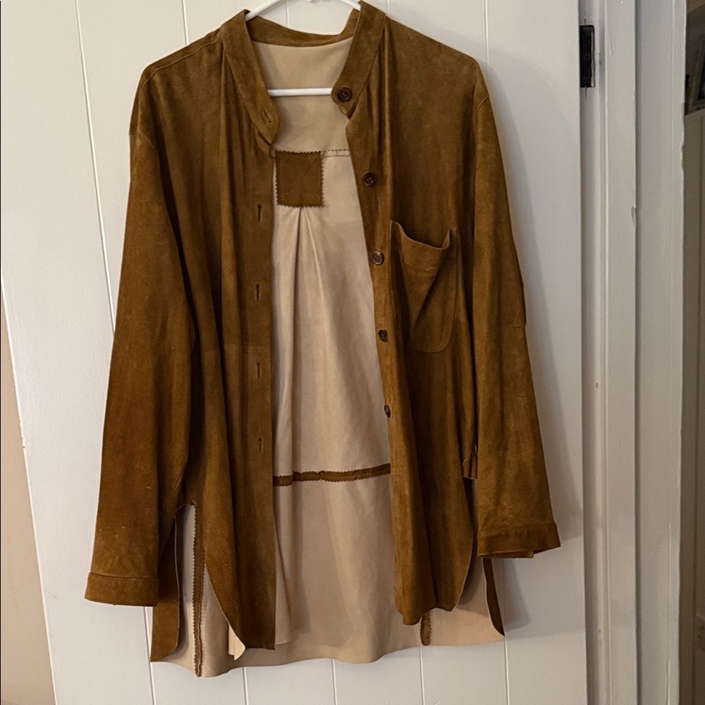 Vintage Joan  & David Tan Suede Women's Jacket/shirt